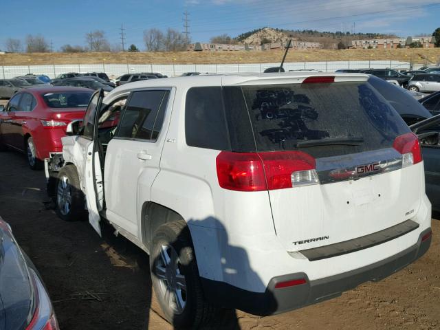 2GKFLVEK9F6121381 - 2015 GMC TERRAIN SL WHITE photo 3