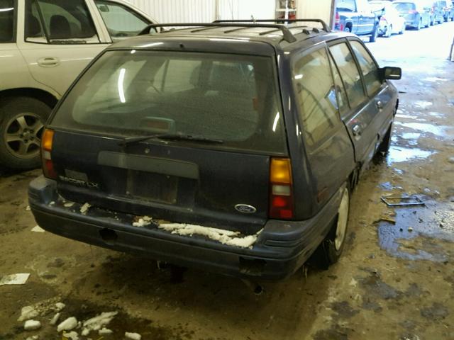 1FARP15J1RW325587 - 1994 FORD ESCORT LX BLUE photo 4