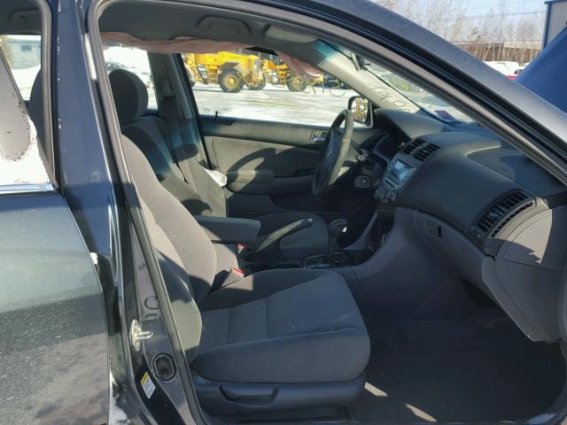 1HGCM56377A139838 - 2007 HONDA ACCORD SE GRAY photo 5