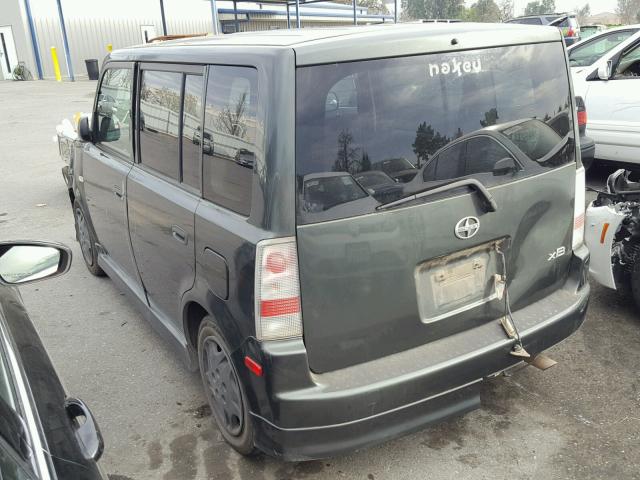 JTLKT324640137892 - 2004 TOYOTA SCION XB GREEN photo 3