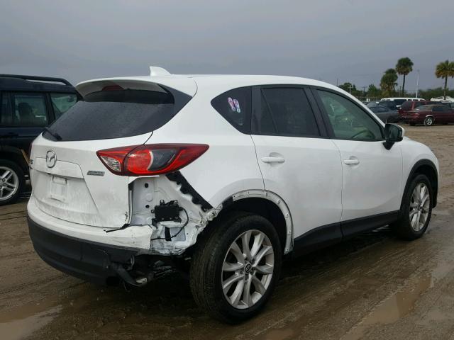 JM3KE2DE0D0106604 - 2013 MAZDA CX-5 GT WHITE photo 4