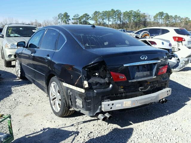 JNKAY01E98M603913 - 2008 INFINITI M35 BASE BLACK photo 3