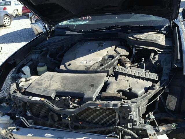 JNKAY01E98M603913 - 2008 INFINITI M35 BASE BLACK photo 7