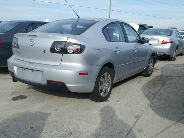 JM1BK32F491217449 - 2009 MAZDA 3 I SILVER photo 4