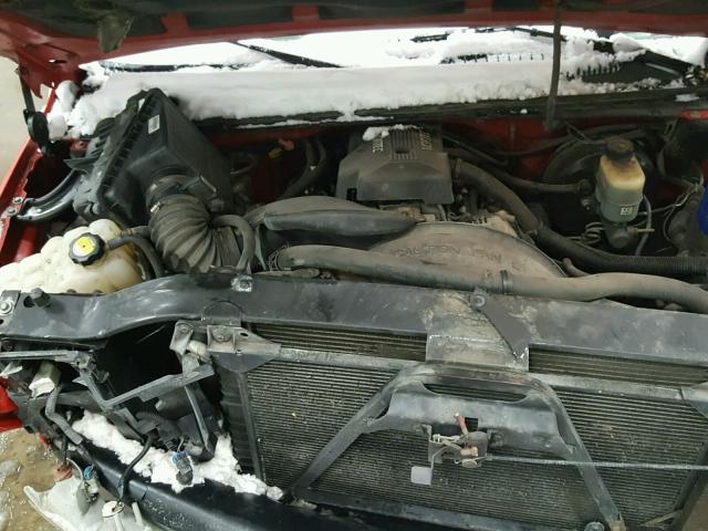 1GCEC14V7YE433323 - 2000 CHEVROLET SILVERADO RED photo 7