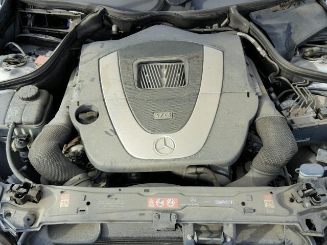 WDBTK56G66T065658 - 2006 MERCEDES-BENZ CLK 350 SILVER photo 7