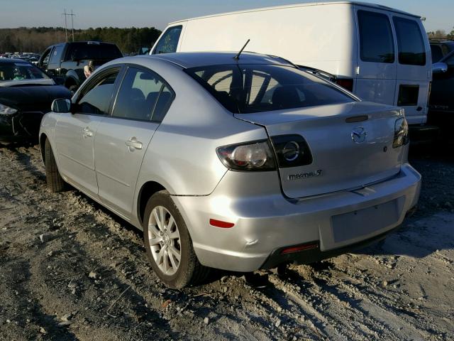 JM1BK12FX71743652 - 2007 MAZDA 3 I SILVER photo 3