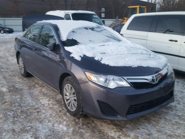 4T4BF1FK8ER441835 - 2014 TOYOTA CAMRY L GRAY photo 1