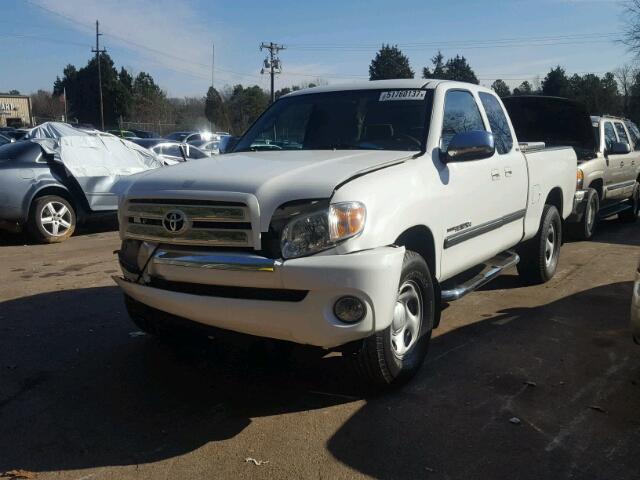 5TBRU34166S483220 - 2006 TOYOTA TUNDRA ACC WHITE photo 2