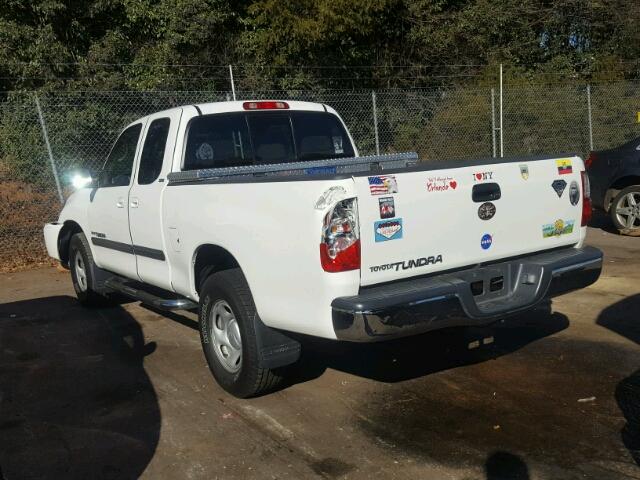 5TBRU34166S483220 - 2006 TOYOTA TUNDRA ACC WHITE photo 3