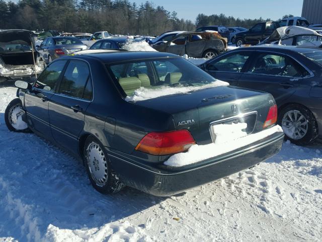 JH4KA9641VC007189 - 1997 ACURA 3.5RL GREEN photo 3