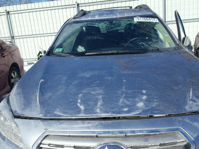 4S4BSACC1H3272318 - 2017 SUBARU OUTBACK 2. SILVER photo 7