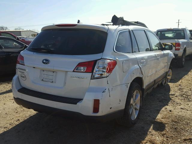 4S4BRCKC1D3315753 - 2013 SUBARU OUTBACK 2. WHITE photo 4