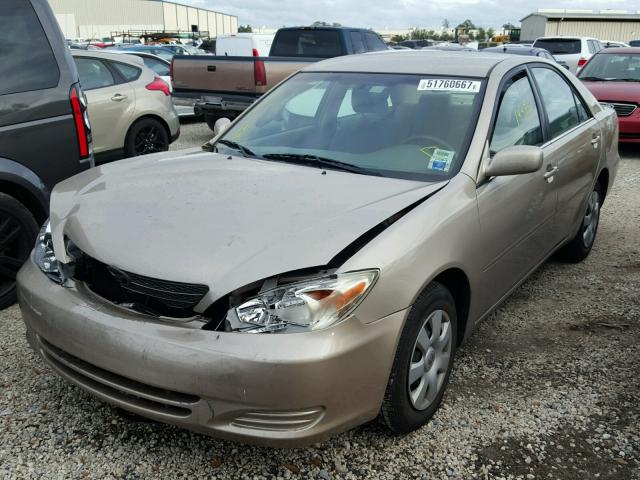 4T1BE32K13U708549 - 2003 TOYOTA CAMRY LE TAN photo 2