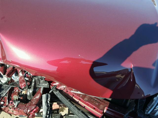 1HGCR2F54HA308314 - 2017 HONDA ACCORD SPO BURGUNDY photo 7