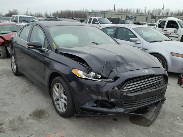 1FA6P0HDXE5376217 - 2014 FORD FUSION SE BLACK photo 1