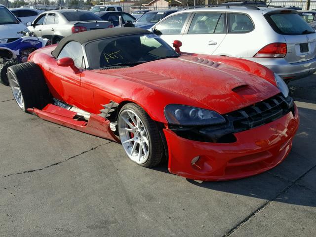 1B3JZ65Z74V100076 - 2004 DODGE VIPER SRT- RED photo 1