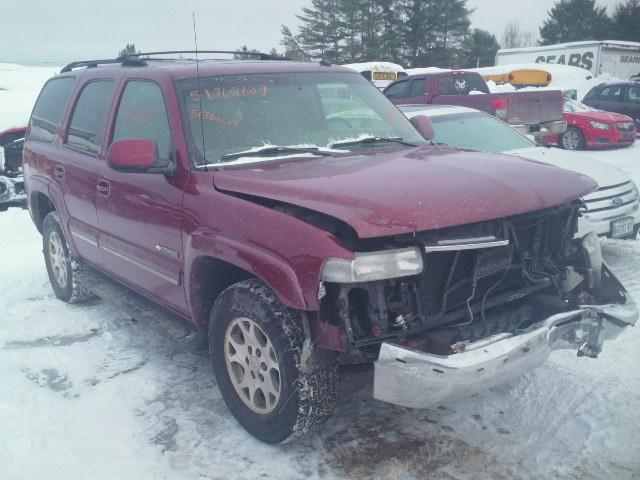 1GNEK13T33J149942 - 2003 CHEVROLET TAHOE K150 RED photo 1