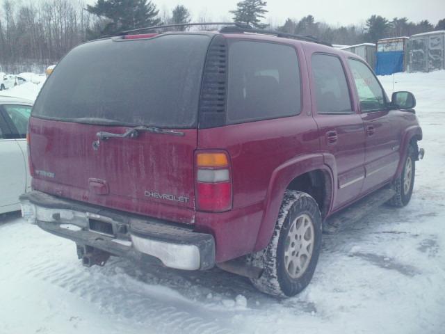 1GNEK13T33J149942 - 2003 CHEVROLET TAHOE K150 RED photo 4