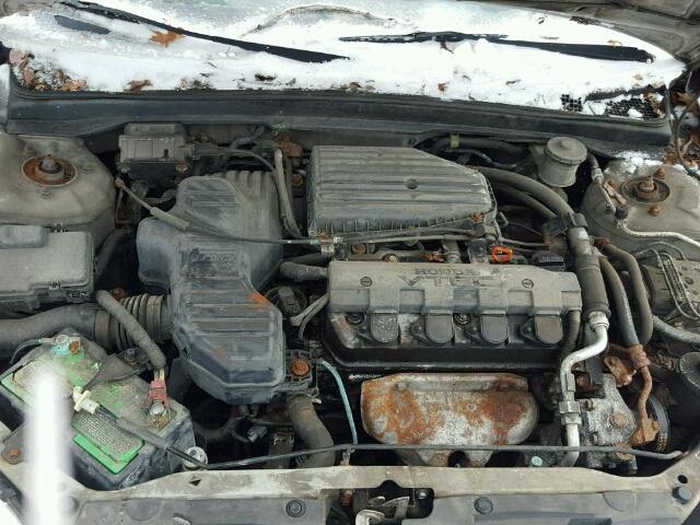 1HGEM229X3L028149 - 2003 HONDA CIVIC EX ვერცხლისფერი ფოტო 7