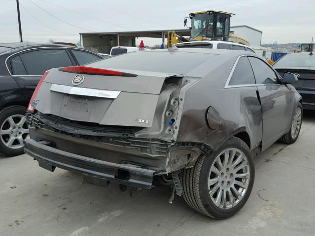 1G6DP1E36C0124304 - 2012 CADILLAC CTS PREMIU SILVER photo 4