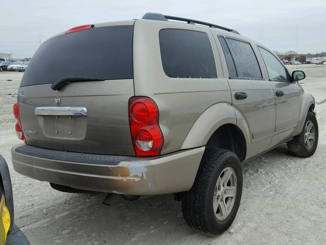 1D4HB48NX5F600648 - 2005 DODGE DURANGO SL TAN photo 4