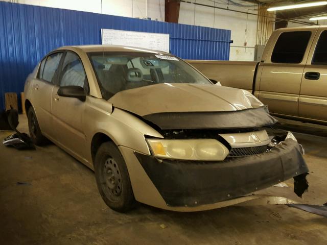 1G8AJ52F14Z125827 - 2004 SATURN ION LEVEL GOLD photo 1