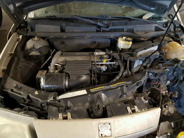 1G8AJ52F14Z125827 - 2004 SATURN ION LEVEL GOLD photo 7