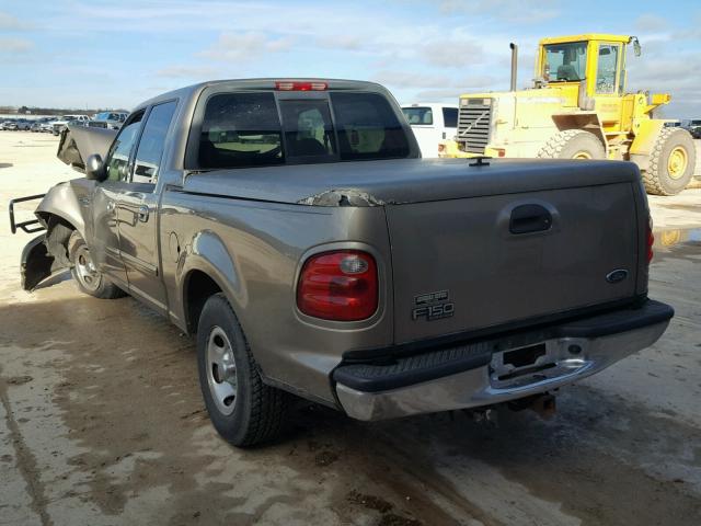 1FTRW07W51KF46038 - 2001 FORD F150 SUPER BEIGE photo 3