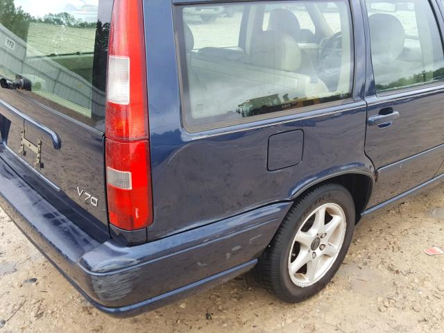 YV1LW55A6X2614568 - 1999 VOLVO V70 BLUE photo 9