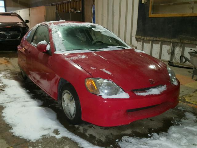 JHMZE14725S000422 - 2005 HONDA INSIGHT RED photo 1