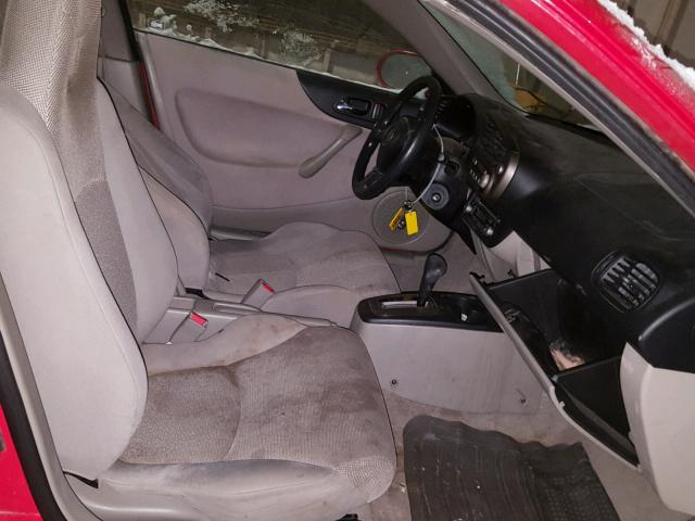 JHMZE14725S000422 - 2005 HONDA INSIGHT RED photo 5