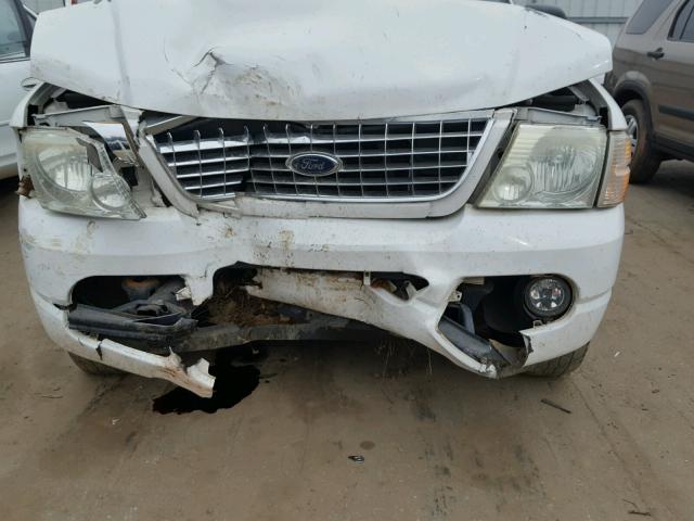 1FMZU73K65UB31513 - 2005 FORD EXPLORER X WHITE photo 9