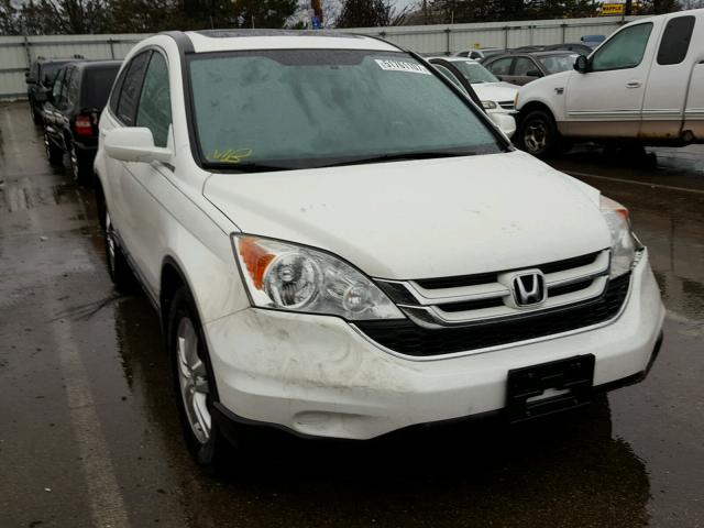 5J6RE4H70BL052872 - 2011 HONDA CR-V EXL WHITE photo 1