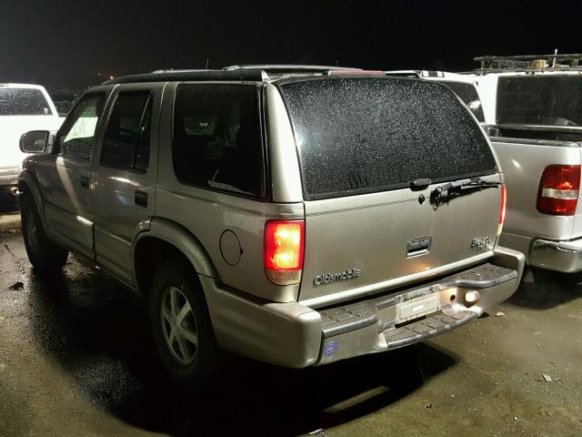 1GHDT13W012226568 - 2001 OLDSMOBILE BRAVADA GOLD photo 3