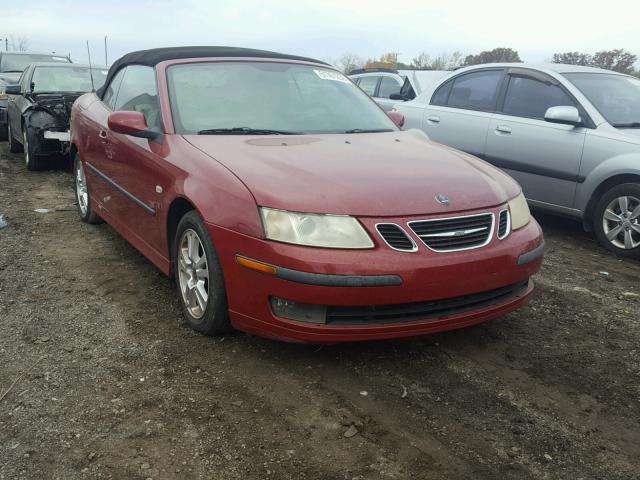 YS3FD79YX66101674 - 2006 SAAB 9-3 BASE RED photo 1