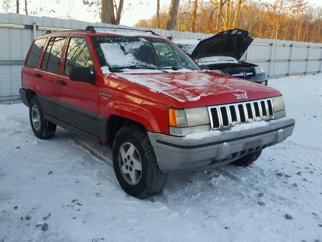 1J4GZ58SXRC291832 - 1994 JEEP GRAND CHER RED photo 1