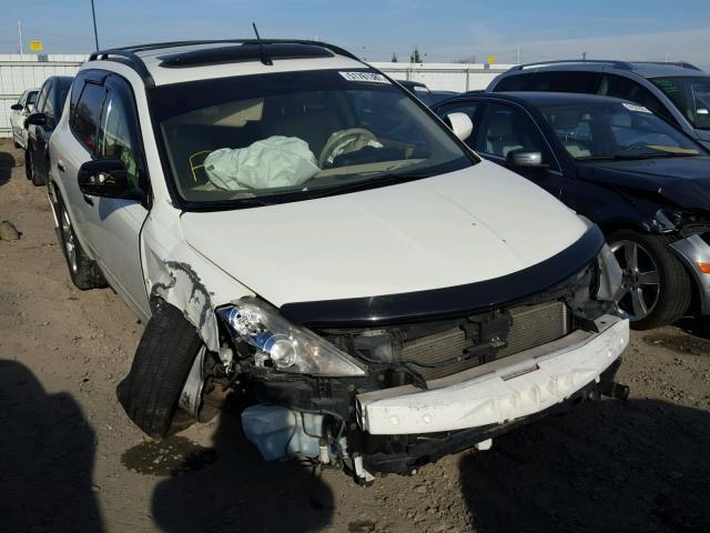 JN8AZ08W74W325268 - 2004 NISSAN MURANO SL WHITE photo 1