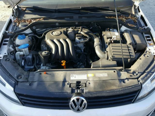 3VW2K7AJ7CM384442 - 2012 VOLKSWAGEN JETTA BASE თეთრი ფოტო 7