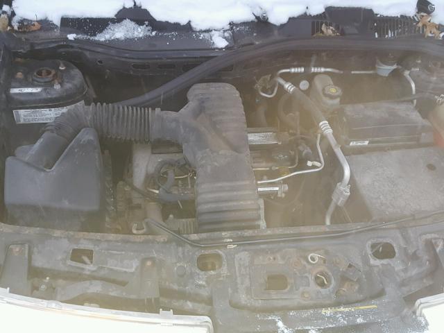 5GZCZ23D25S844497 - 2005 SATURN VUE BLACK photo 7