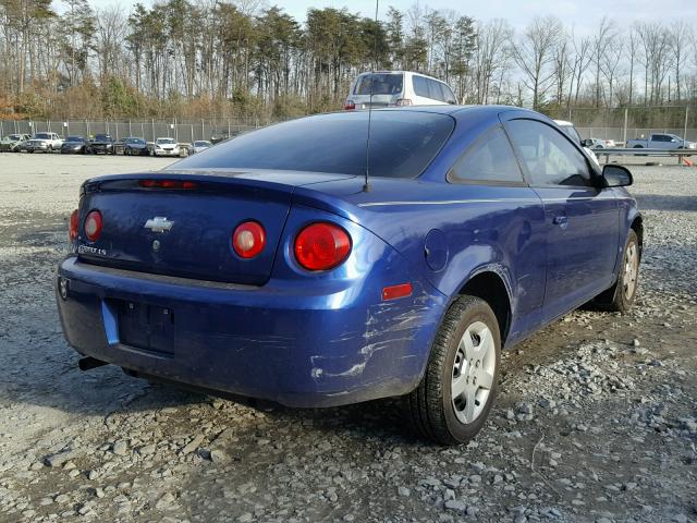 1G1AK15FX67846534 - 2006 CHEVROLET COBALT LS BLUE photo 4