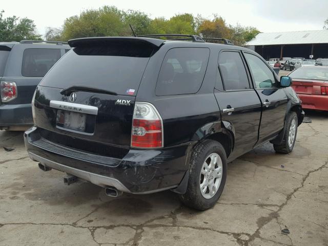 2HNYD18694H507626 - 2004 ACURA MDX TOURIN BLACK photo 4