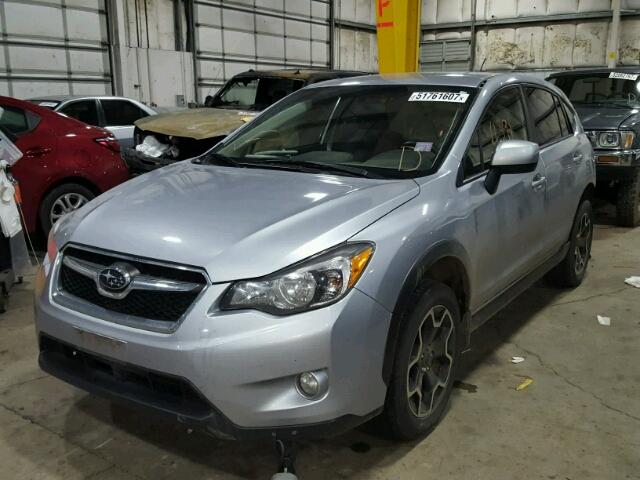 JF2GPAGC7E8348226 - 2014 SUBARU XV CROSSTR SILVER photo 2