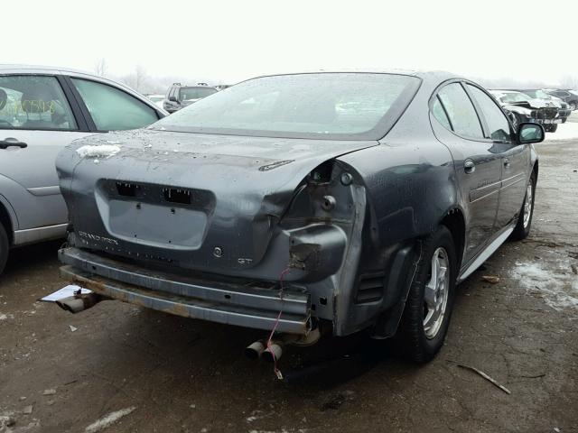 2G2WS522641210598 - 2004 PONTIAC GRAND PRIX GRAY photo 4