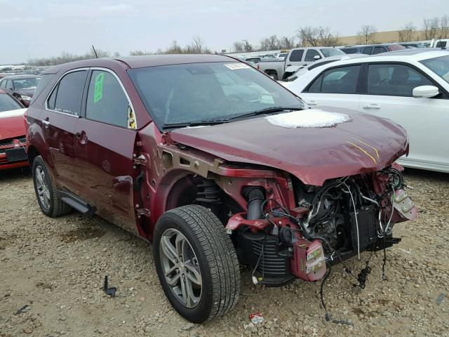 2GNALDEK4H1547664 - 2017 CHEVROLET EQUINOX PR BURGUNDY photo 1