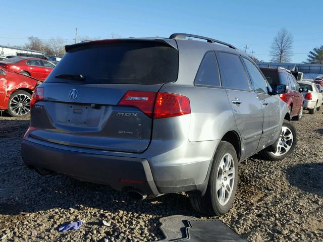 2HNYD28619H507486 - 2009 ACURA MDX TECHNO GRAY photo 4