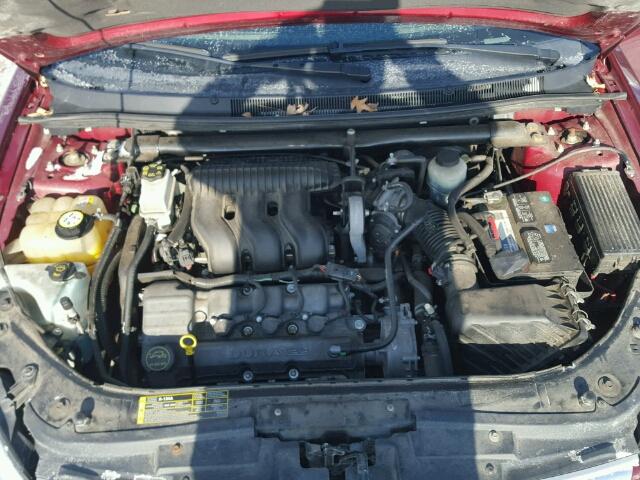 1FAFP25165G176655 - 2005 FORD FIVE HUNDR BURGUNDY photo 7