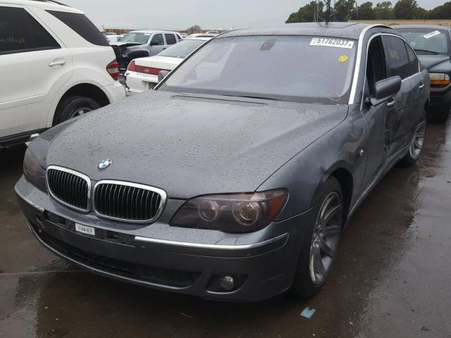 WBAHN83566DT25180 - 2006 BMW 750 LI GRAY photo 2