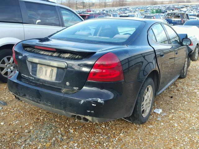 2G2WP522441371047 - 2004 PONTIAC GRAND PRIX BLACK photo 4