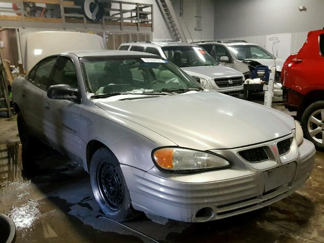1G2NE52T9XC528290 - 1999 PONTIAC GRAND AM S GRAY photo 1